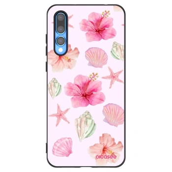Picasee silikonový černý obal pro Huawei P20 Pro - Blush Lagoon