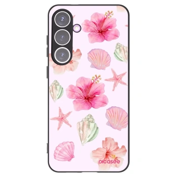 Picasee silikonový černý obal pro Samsung Galaxy S24+ S926B 5G - Blush Lagoon