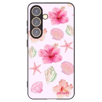 Picasee silikonový černý obal pro Samsung Galaxy S24 S921B 5G - Blush Lagoon