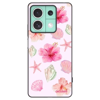 Picasee silikonový černý obal pro Xiaomi Redmi Note 13 5G - Blush Lagoon