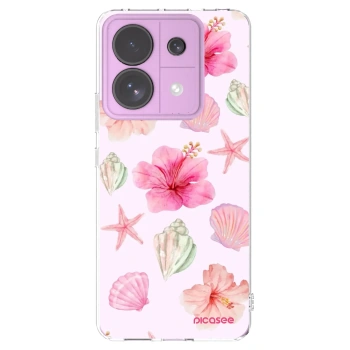 Picasee silikonový průhledný obal pro Xiaomi Redmi Note 13 Pro 5G - Blush Lagoon