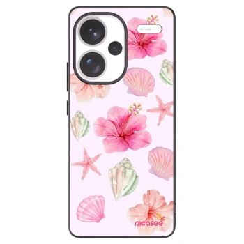 Picasee silikonový černý obal pro Xiaomi Redmi Note 13 Pro+ 5G - Blush Lagoon