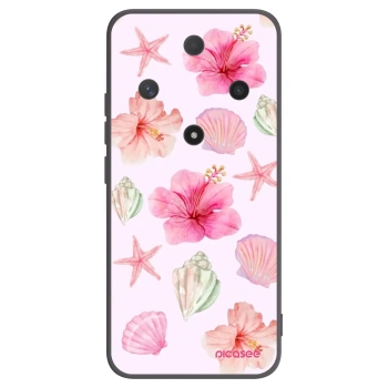 Picasee silikonový černý obal pro Honor Magic6 Lite 5G - Blush Lagoon