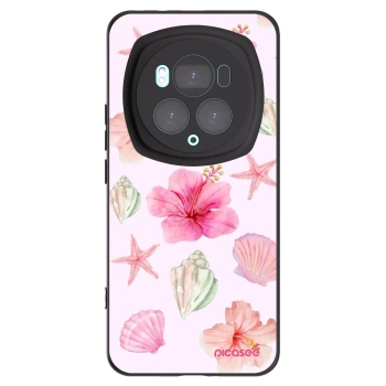 Picasee silikonový černý obal pro Honor Magic6 Pro - Blush Lagoon