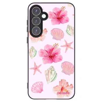 Picasee silikonový černý obal pro Samsung Galaxy A55 5G A556B - Blush Lagoon