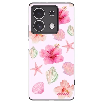 Picasee silikonový černý obal pro Xiaomi Redmi Note 13 4G - Blush Lagoon