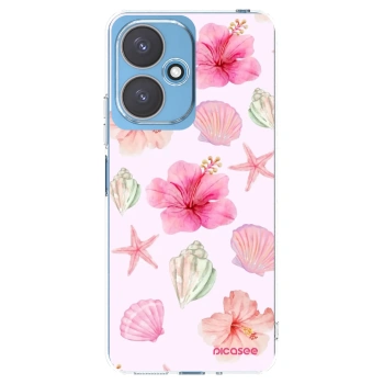 Picasee silikonový průhledný obal pro Xiaomi Redmi 13C 5G - Blush Lagoon