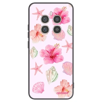 Picasee silikonový černý obal pro Realme 12 Pro 5G - Blush Lagoon