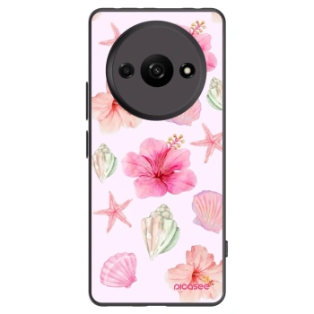 Picasee silikonový černý obal pro Xiaomi Redmi A3 - Blush Lagoon