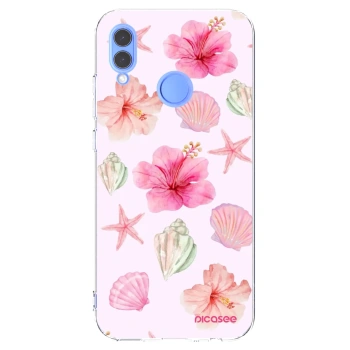 Picasee silikonový průhledný obal pro Huawei P Smart 2019 - Blush Lagoon