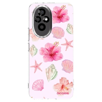 Picasee silikonový průhledný obal pro Honor 200 5G - Blush Lagoon