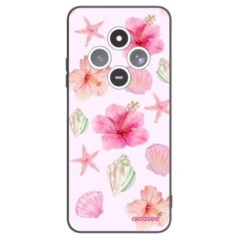 Picasee silikonový černý obal pro Xiaomi Redmi 14C - Blush Lagoon