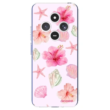 Picasee silikonový průhledný obal pro Xiaomi Redmi 14C - Blush Lagoon