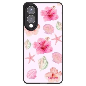 Picasee silikonový černý obal pro Samsung Galaxy S25 Edge 5G - Blush Lagoon