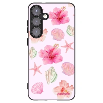 Picasee silikonový černý obal pro Samsung Galaxy S25+ 5G - Blush Lagoon