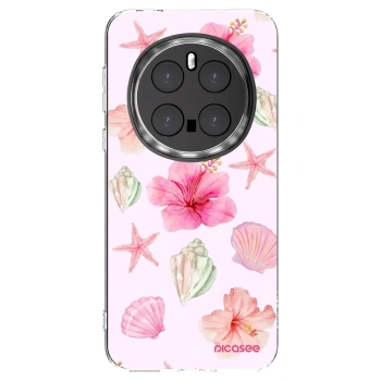 Picasee silikonový průhledný obal pro Honor Magic7 Pro 5G - Blush Lagoon