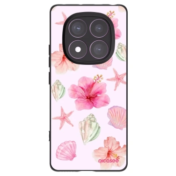 Picasee silikonový černý obal pro Xiaomi Redmi Note 14 Pro 4G - Blush Lagoon