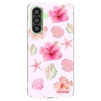 Picasee silikonový průhledný obal pro Samsung Galaxy A26 5G A266B - Blush Lagoon