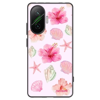 Picasee silikonový černý obal pro Xiaomi Poco F7 Pro 5G - Blush Lagoon