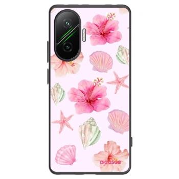 Picasee silikonový černý obal pro Xiaomi Poco F7 5G - Blush Lagoon