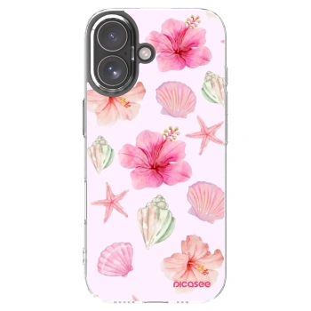 Picasee silikonový průhledný obal pro Apple iPhone 17 - Blush Lagoon