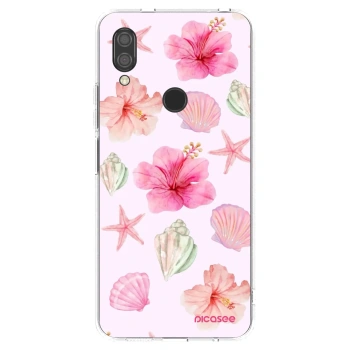 Picasee silikonový průhledný obal pro Xiaomi Redmi 7 - Blush Lagoon