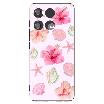 Picasee silikonový černý obal pro Motorola Edge 60 5G - Blush Lagoon
