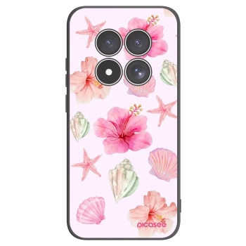 Picasee silikonový černý obal pro Xiaomi Redmi Note 15 Pro 4G - Blush Lagoon