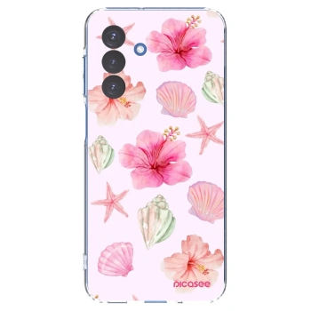 Picasee silikonový průhledný obal pro Samsung Galaxy A17 5G - Blush Lagoon