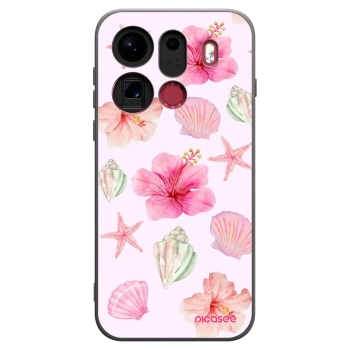 Picasee silikonový černý obal pro OPPO Find X9 Pro - Blush Lagoon