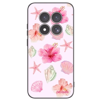 Picasee silikonový černý obal pro Xiaomi Redmi Note 15 Pro 5G - Blush Lagoon