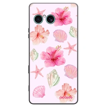 Picasee silikonový černý obal pro Sony Xperia 10 VII - Blush Lagoon