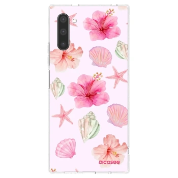 Picasee silikonový průhledný obal pro Samsung Galaxy Note 10 N970F - Blush Lagoon