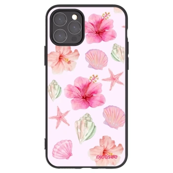 Picasee silikonový černý obal pro Apple iPhone 11 Pro - Blush Lagoon