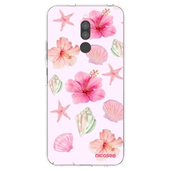 Picasee silikonový průhledný obal pro Xiaomi Redmi 8 - Blush Lagoon