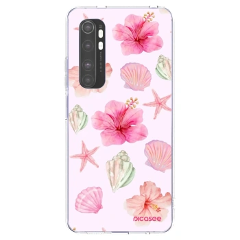 Picasee silikonový průhledný obal pro Xiaomi Mi Note 10 Lite - Blush Lagoon