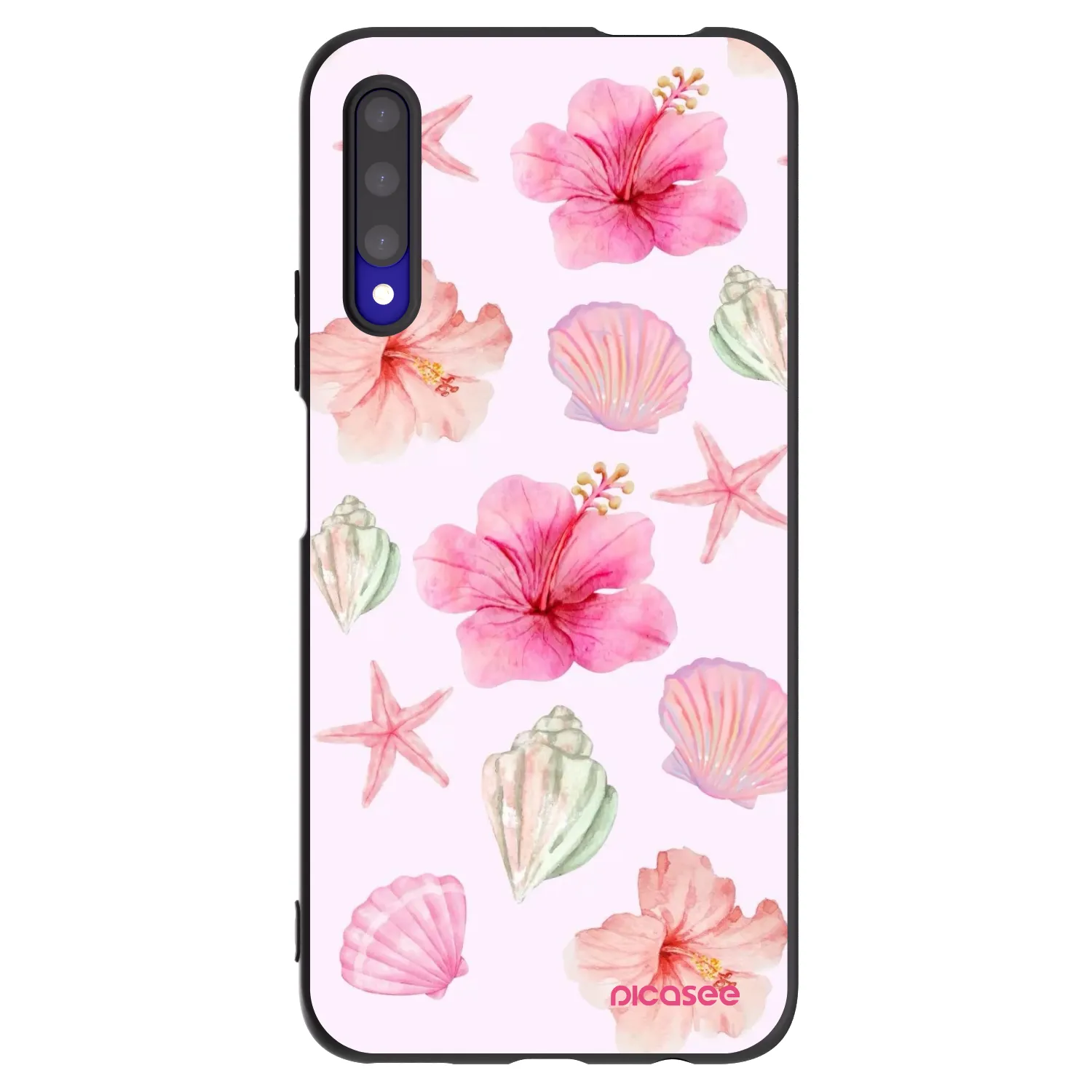 Picasee silikonový černý obal pro Honor 9X Pro - Blush Lagoon