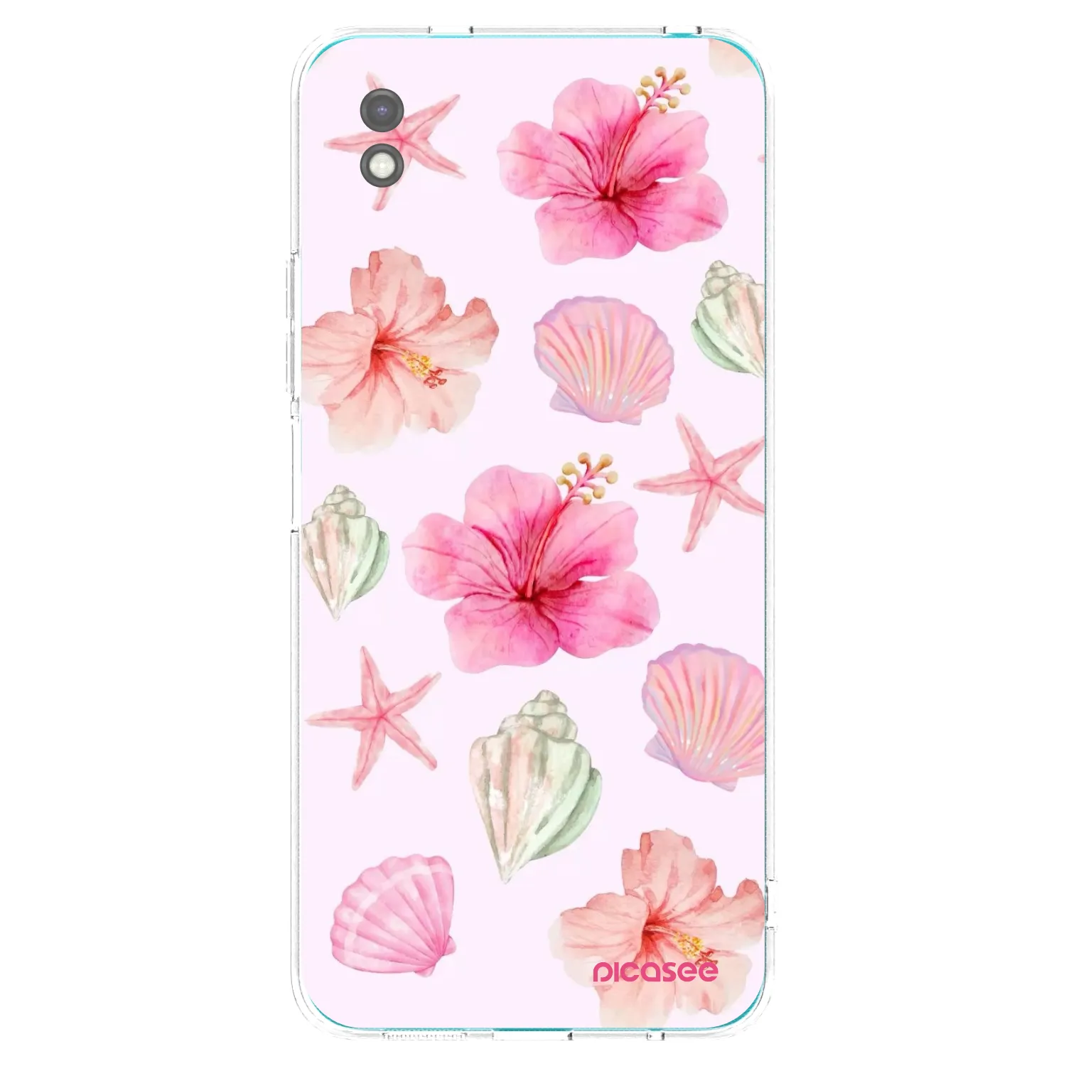 Picasee silikonový černý obal pro Xiaomi Redmi 9A - Blush Lagoon