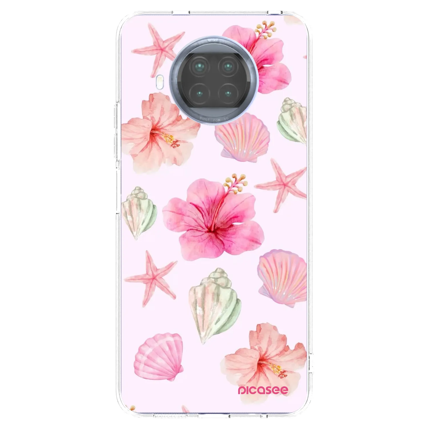 Picasee silikonový průhledný obal pro Xiaomi Mi 10T Lite - Blush Lagoon
