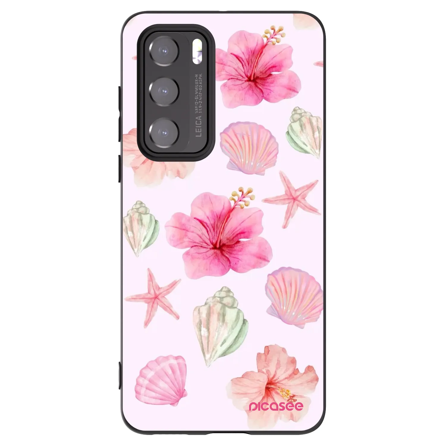 Picasee silikonový černý obal pro Huawei P40 - Blush Lagoon