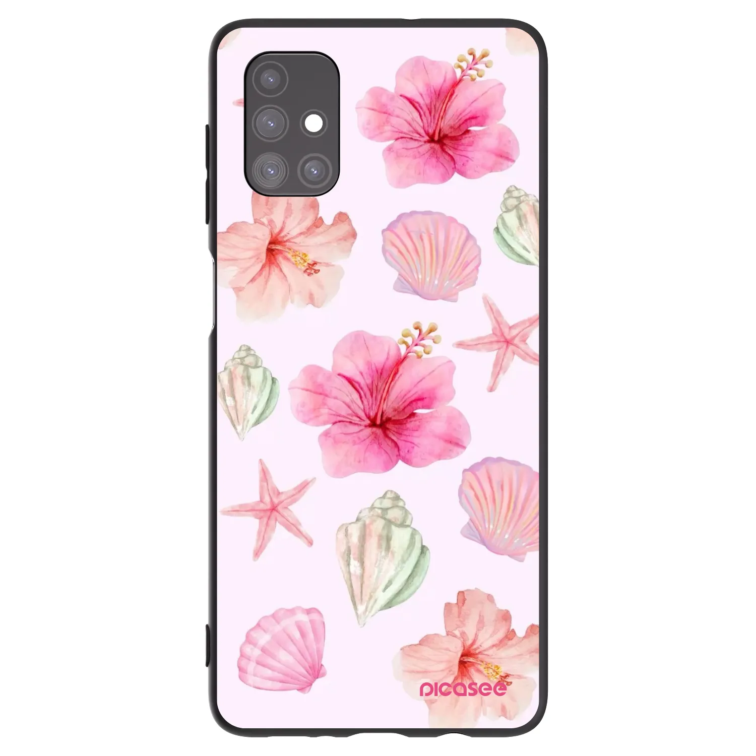 Picasee silikonový černý obal pro Samsung Galaxy M51 M515F - Blush Lagoon