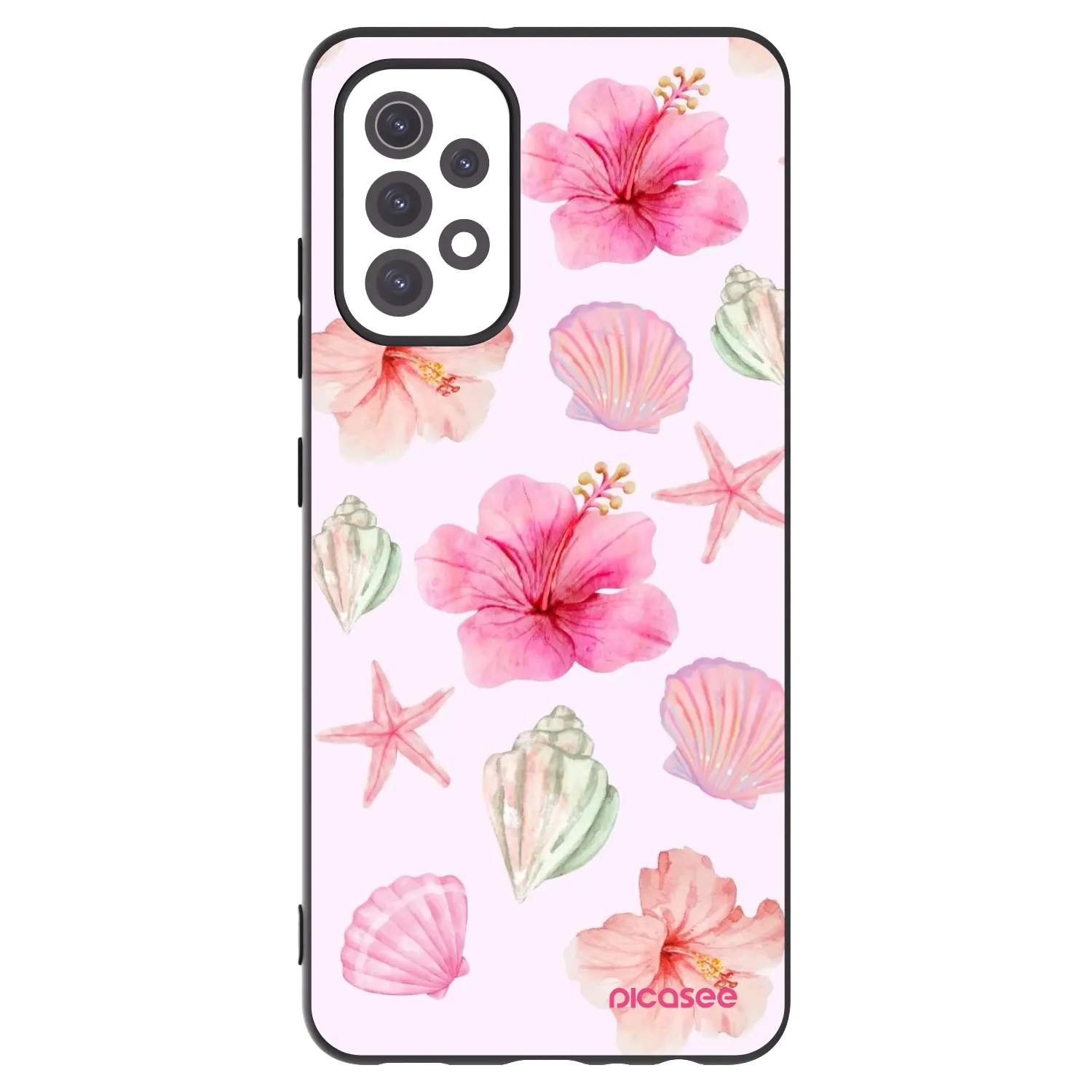 Picasee silikonový černý obal pro Samsung Galaxy A32 5G A326B - Blush Lagoon