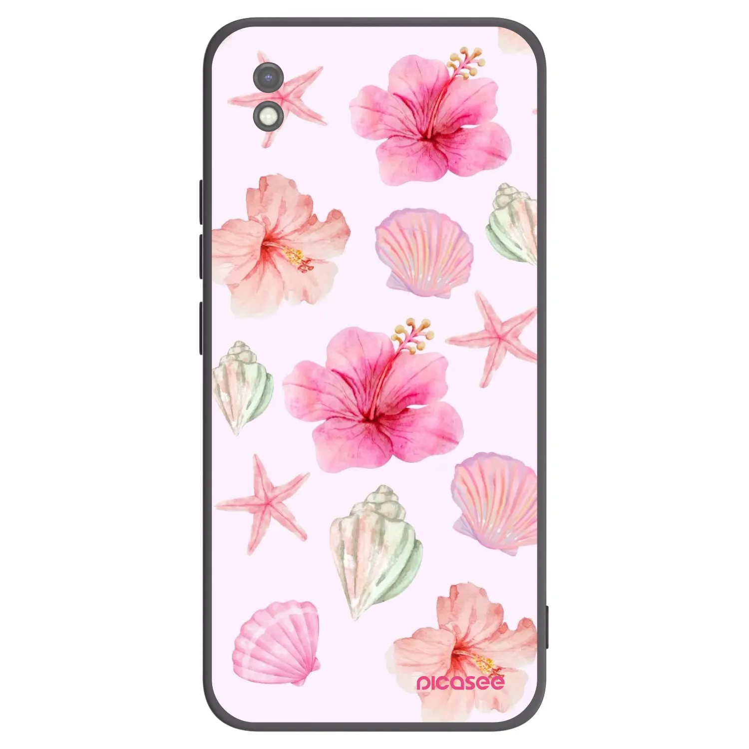 Picasee silikonový černý obal pro Xiaomi Redmi 9AT - Blush Lagoon