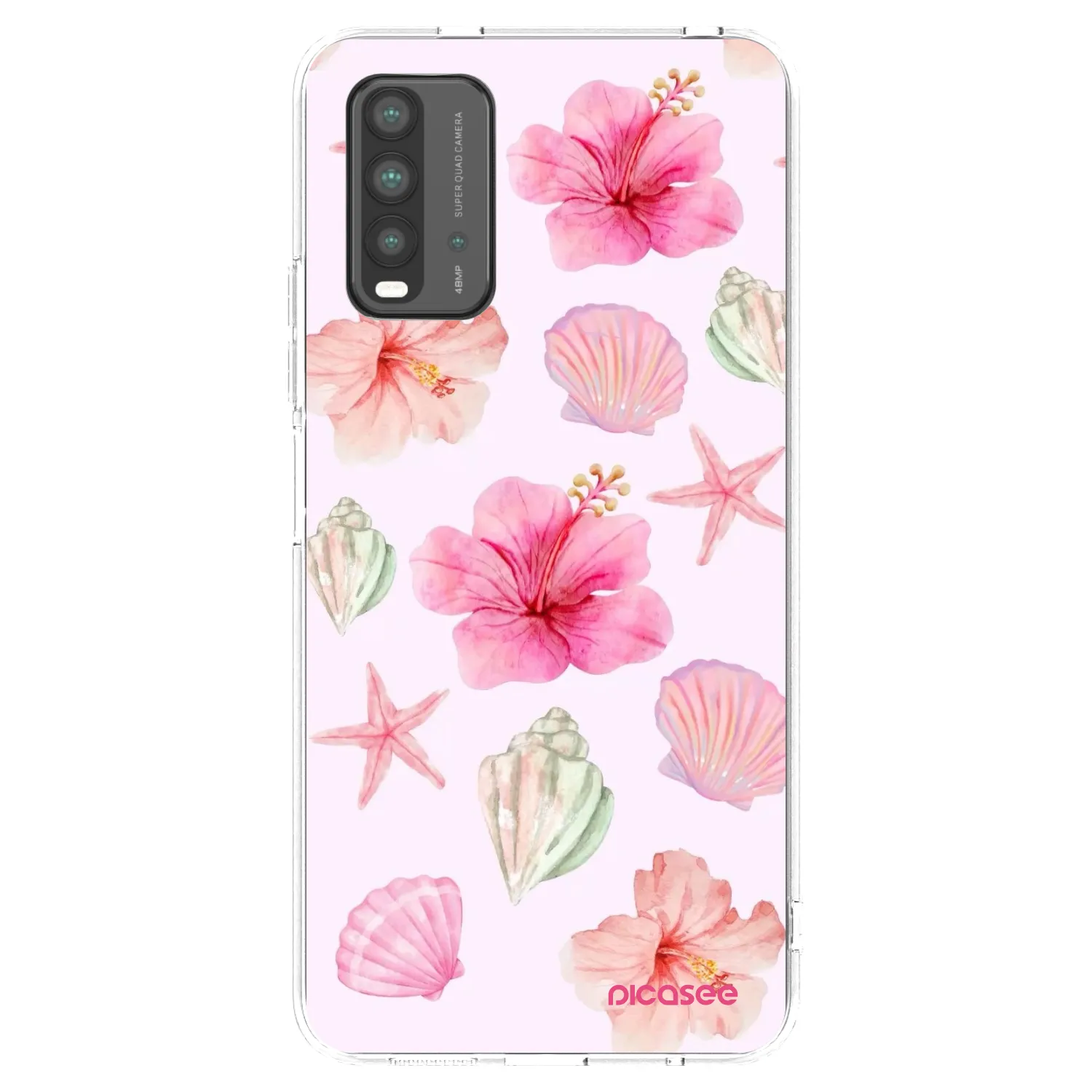 Picasee silikonový černý obal pro Xiaomi Redmi 9T - Blush Lagoon