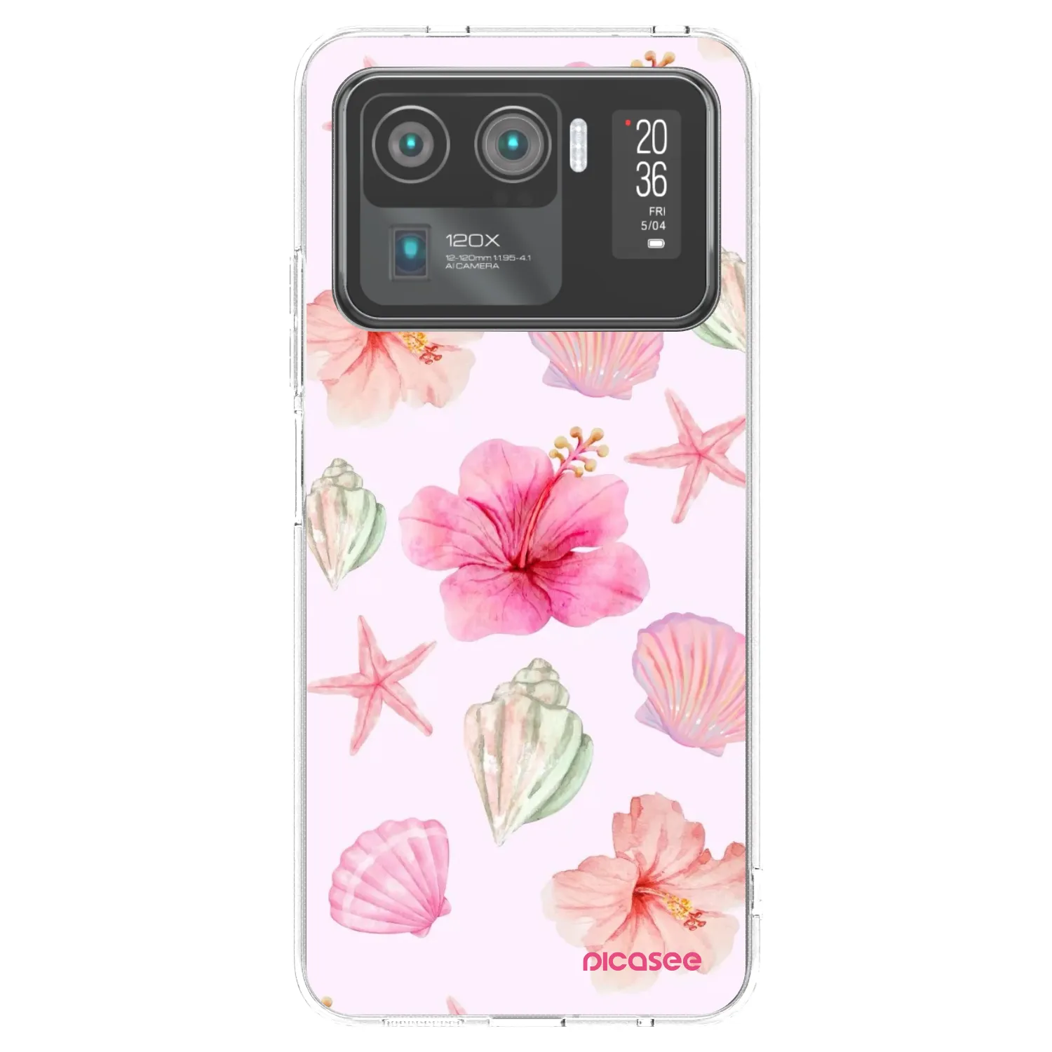 Picasee silikonový průhledný obal pro Xiaomi Mi 11 Ultra - Blush Lagoon