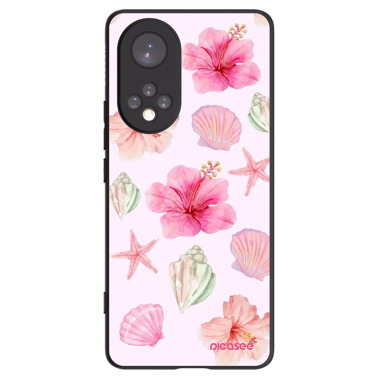 Picasee silikonový černý obal pro Honor 50 5G - Blush Lagoon