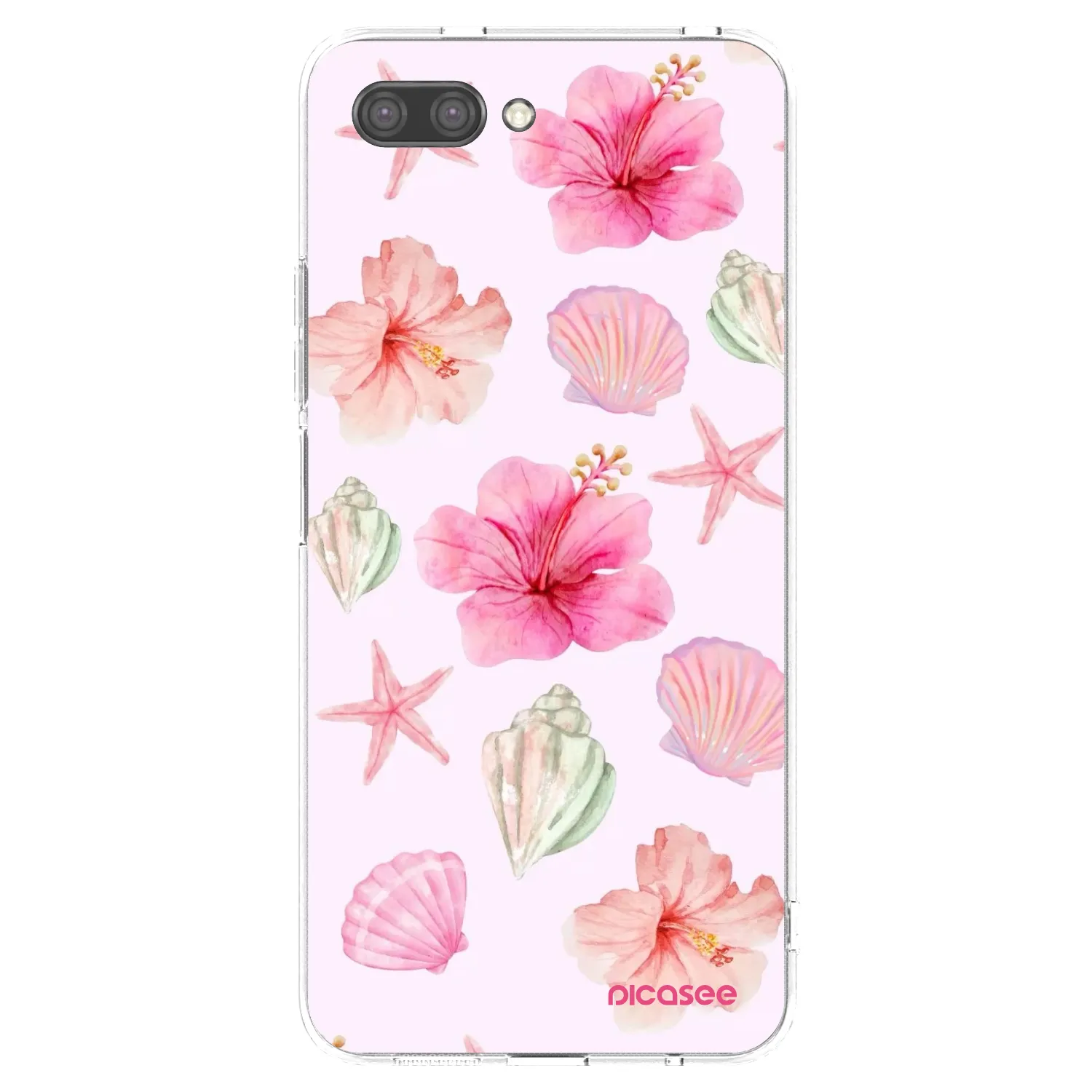 Picasee silikonový průhledný obal pro Honor 10 - Blush Lagoon