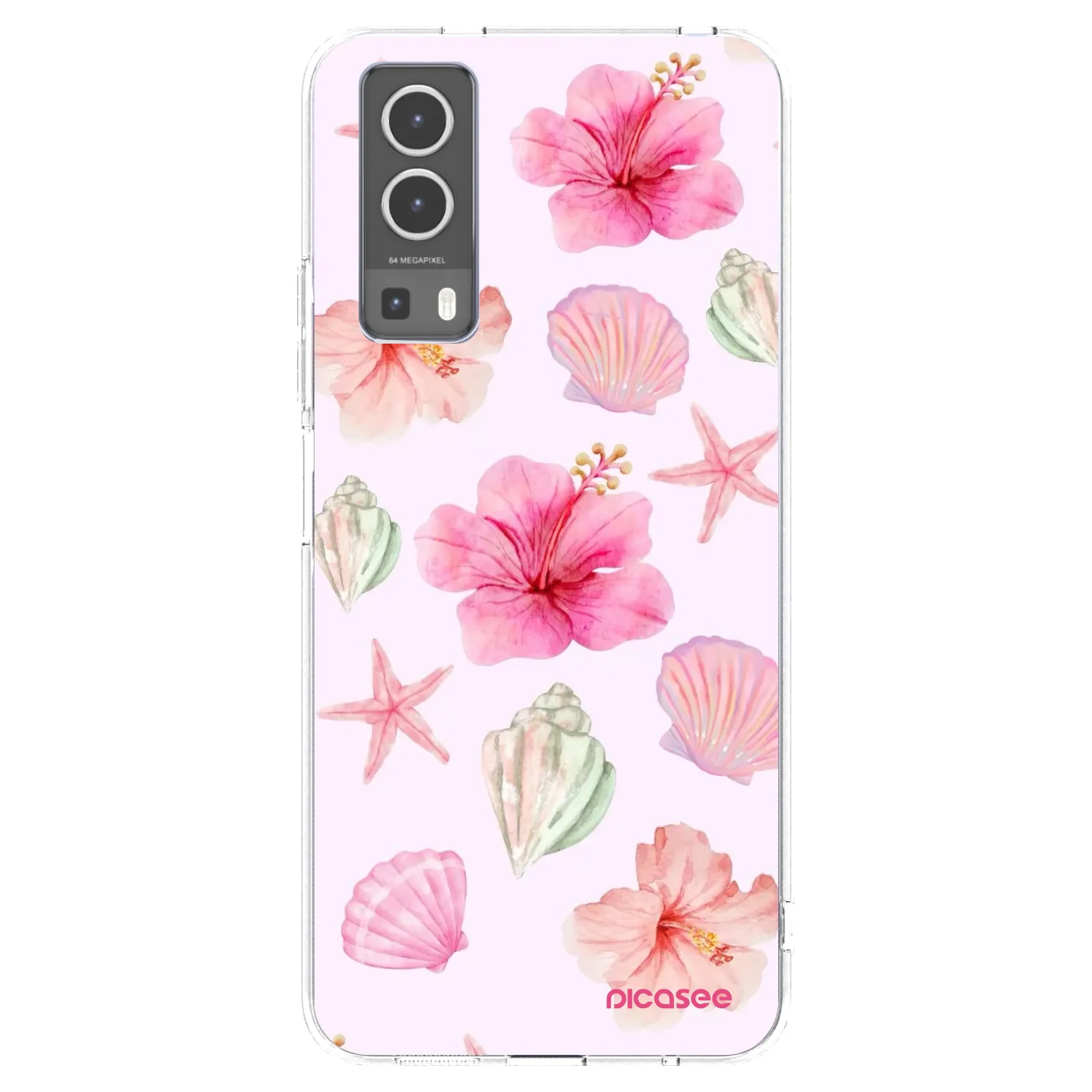 Picasee silikonový průhledný obal pro Vivo Y72 5G - Blush Lagoon