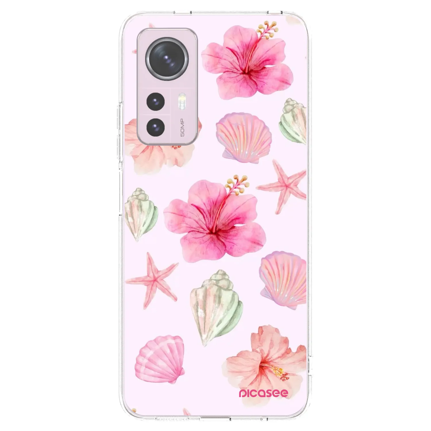 Picasee silikonový průhledný obal pro Xiaomi 12 - Blush Lagoon