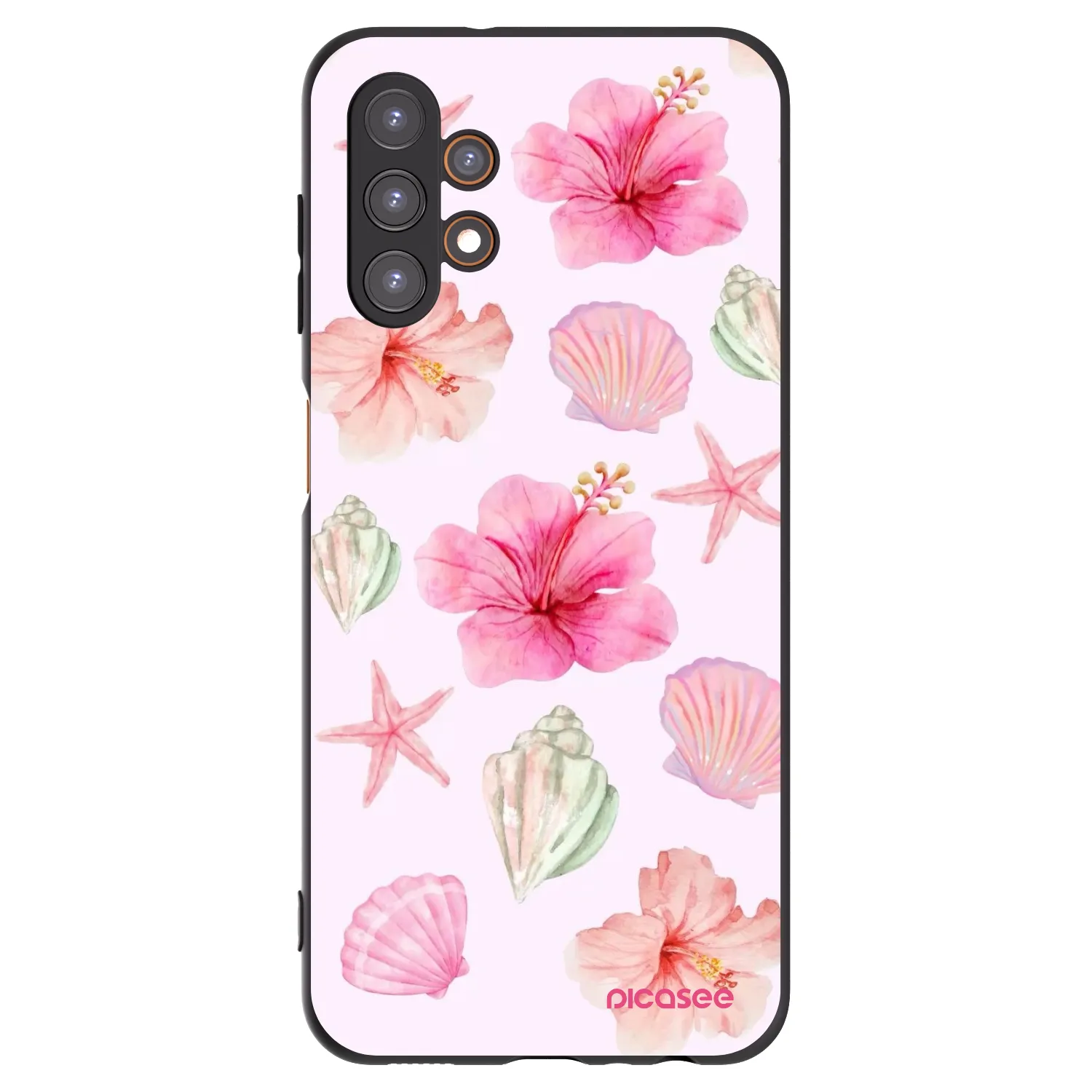 Picasee silikonový černý obal pro Samsung Galaxy A13 4G A135 - Blush Lagoon